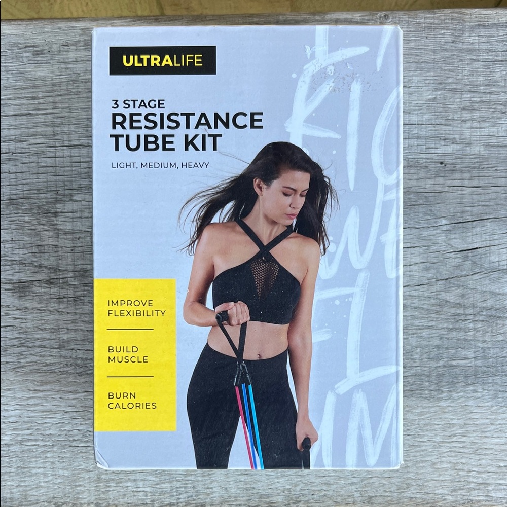 BRAND NEW! Ultralife Resistance Bands home workout Kit